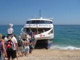 Hajóval Tossa De Mar környékén